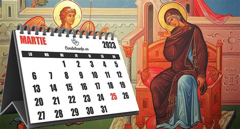 calendar crestin ortodox luna martie 2024